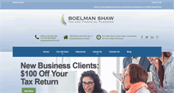 Desktop Screenshot of boelmanshaw.com